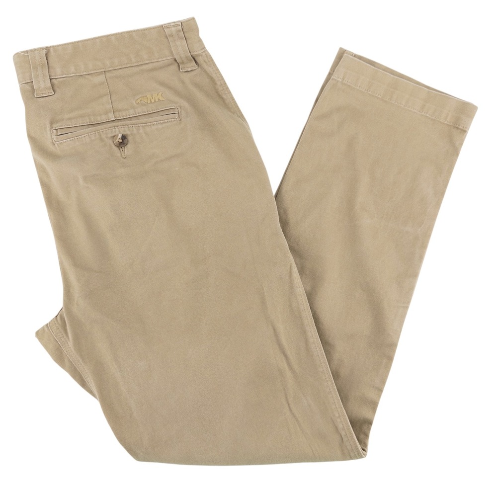 Mountain Khakis Mens 36x32 Teton Pant Slim Fit Khaki Cotton Stretch Chino Rugged